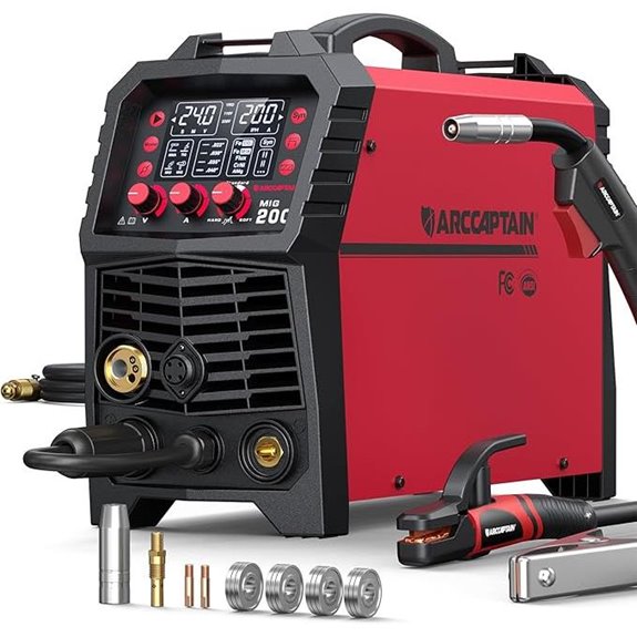 ARCCAPTAIN 6-in-1 Multi-Process MIG Welder