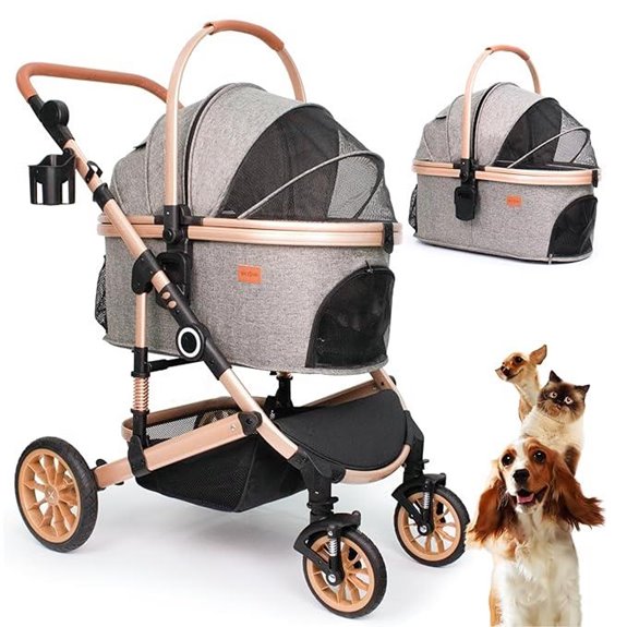 multi purpose pet stroller