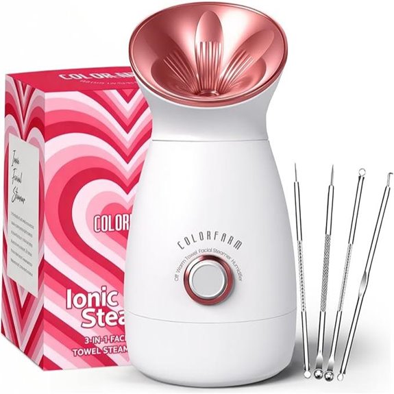 multifunctional facial steamer