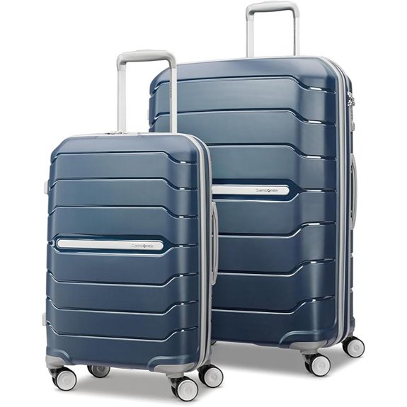 Samsonite Freeform 2-Piece Luggage Set Navy