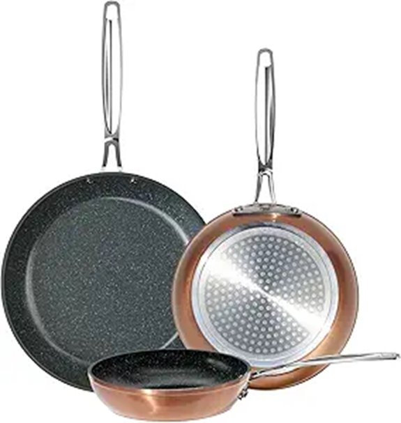 non stick frying pan set