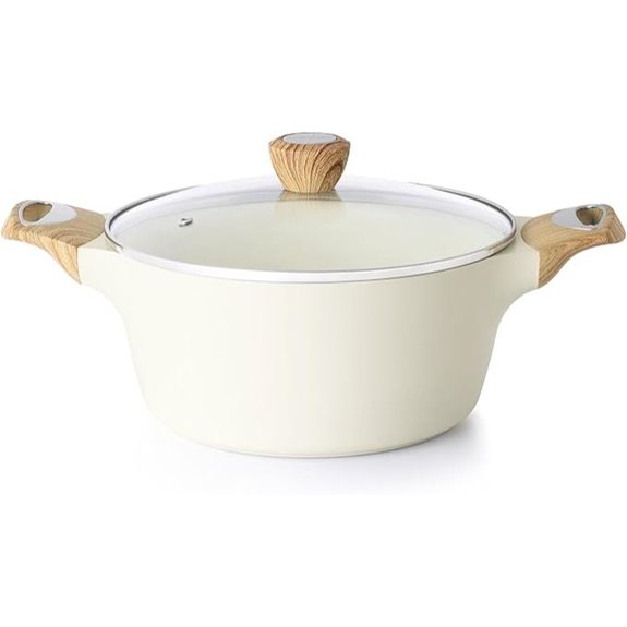 SENSARTE Nonstick Soup and Casserole Stock Pot