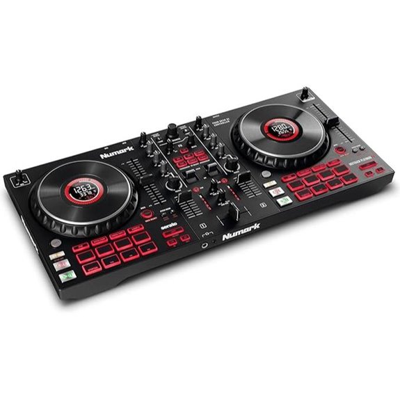 Numark Mixtrack Platinum FX DJ Controller with Jog Displays