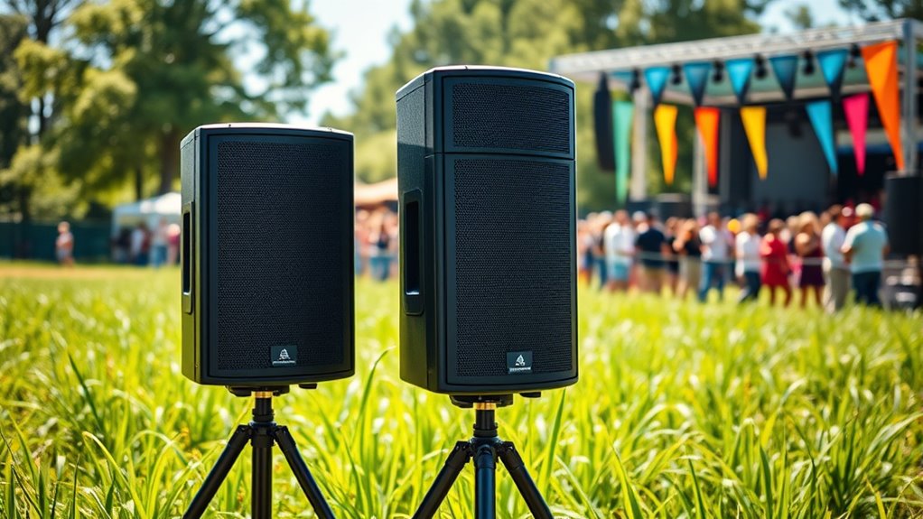 outdoor event sound requirements