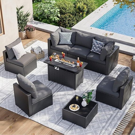 outdoor patio furniture set