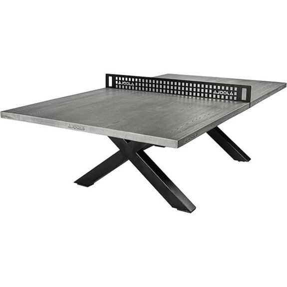 JOOLA Outdoor Ping Pong Table with Net and Frame