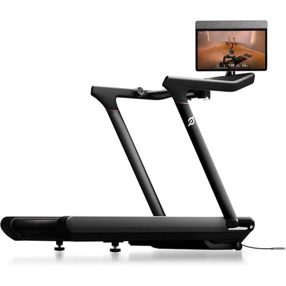 peloton touchscreen treadmill