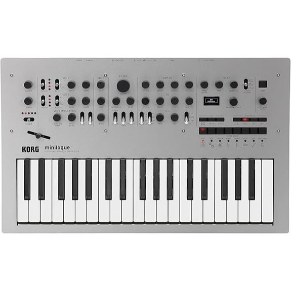 Korg Minilogue 37-Key Polyphonic Analog Synthesizer