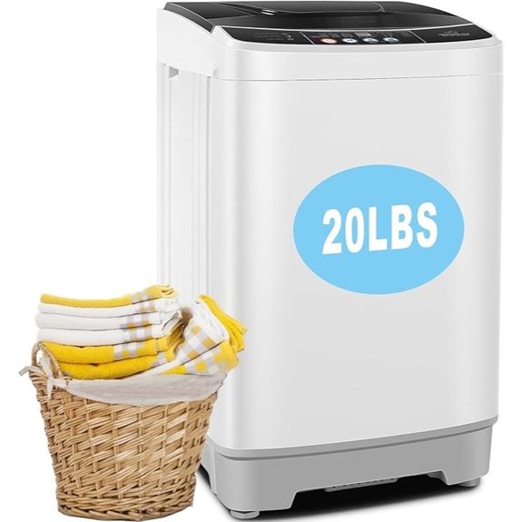 portable 20lbs washer dryer