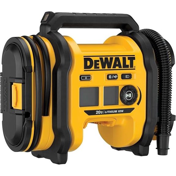 DEWALT 20V Max Portable Air Compressor with LED
