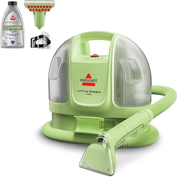 portable carpet cleaning device
