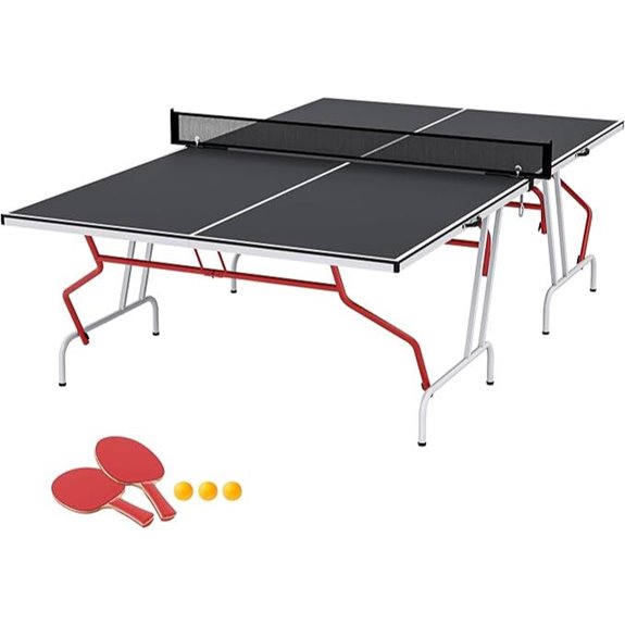 Soozier Full-Size Portable Ping Pong Table