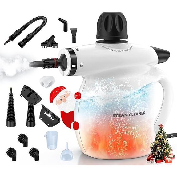 portable steam cleaner device
