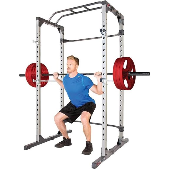 power cage with lat pulldown