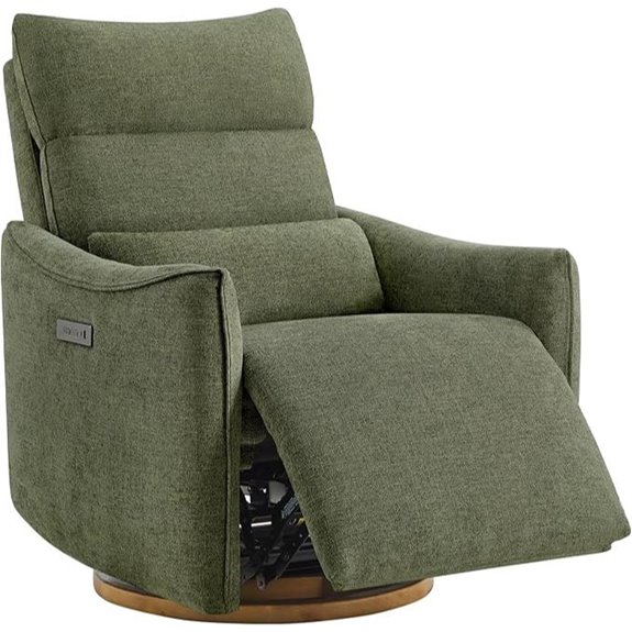 power headrest swivel recliner