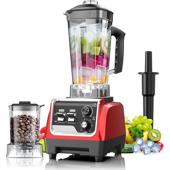 1800W Large Capacity Blender for Smoothies and Ice