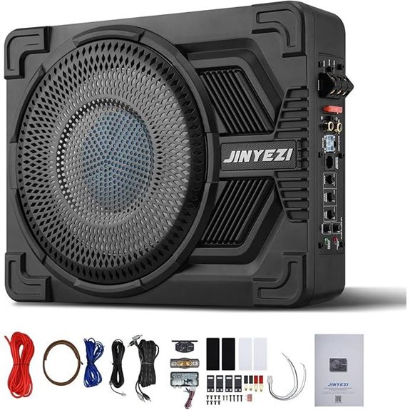 1200W Under Seat Subwoofer with Amp and Controls