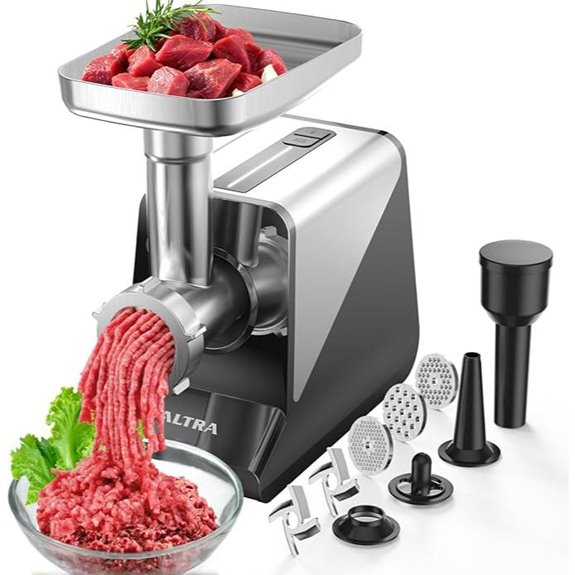 powerful electric meat grinder