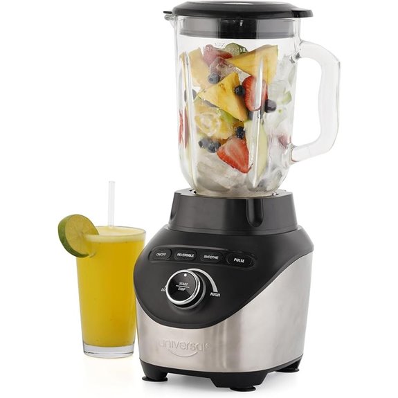 powerful glass blender