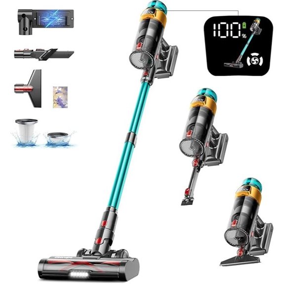 powerful rechargeable cordless vacuum