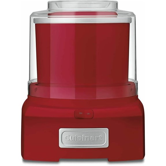 red 1 5 quart ice cream maker