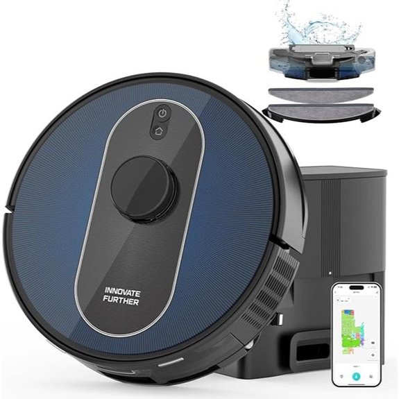 robot vacuum with mopping