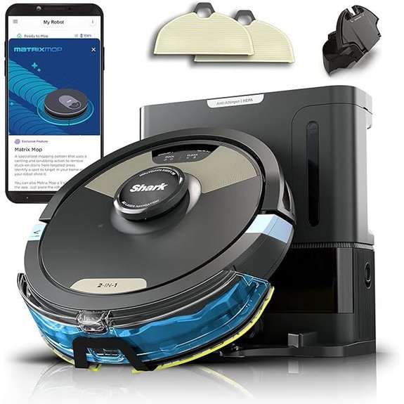 robot vacuum with mopping