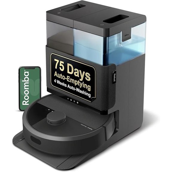 robotic vacuum with mopping