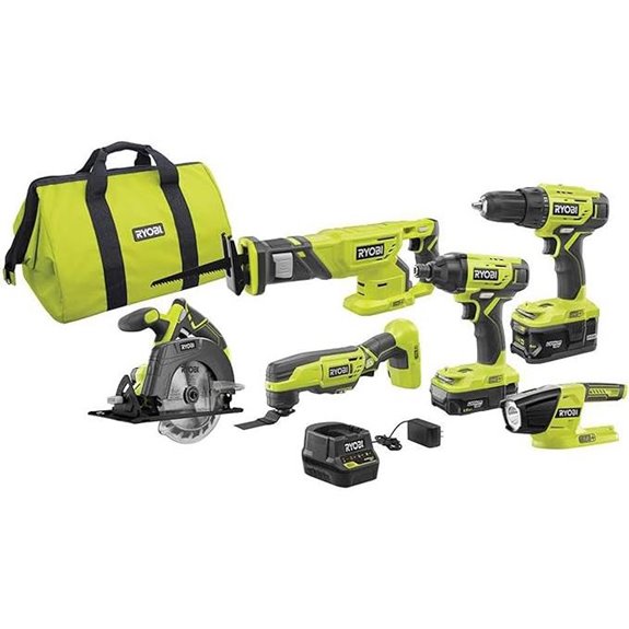 RYOBI 18V One+ Combo Kit with 6 Tools
