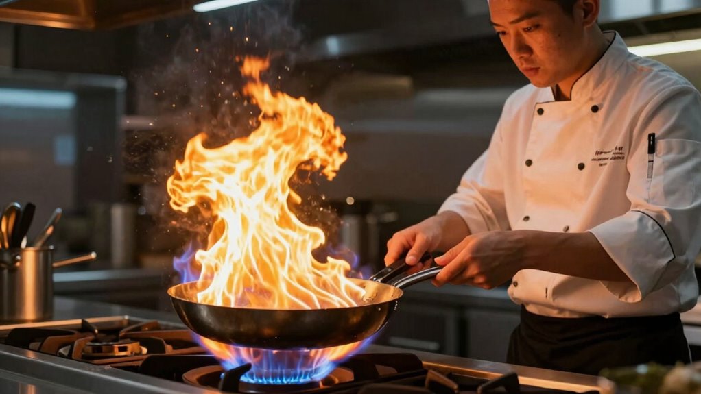 safe fire cooking techniques