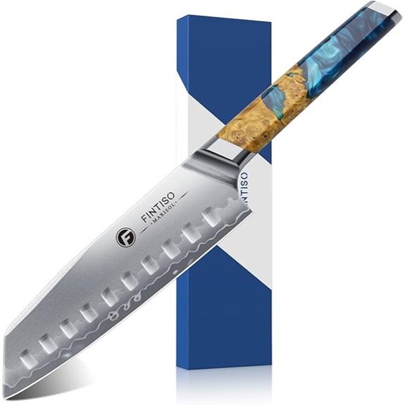 santoku knife with s35vn steel