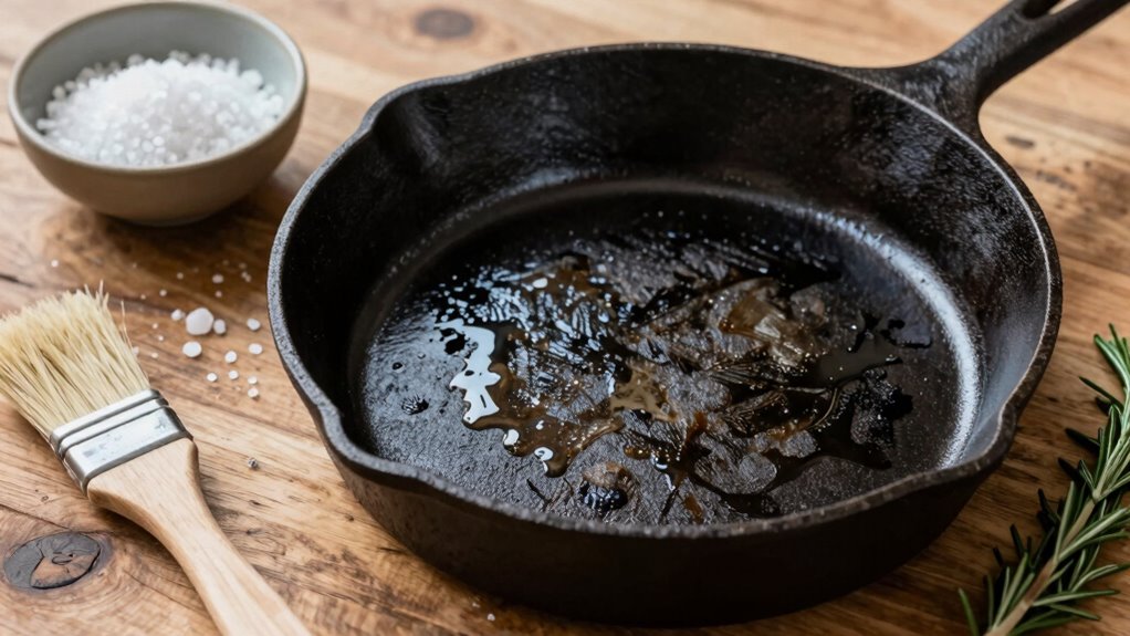 season cast iron skillet