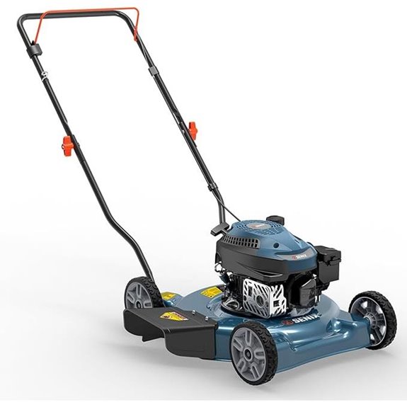 SENIX 20 Gas Lawn Mower with 3-Position Height