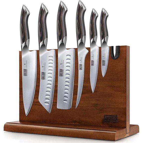 seven piece knife set