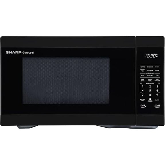 sharp 1000w microwave