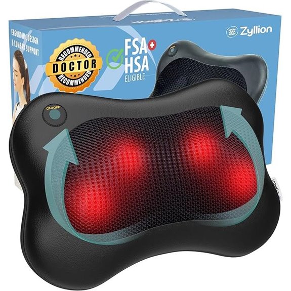 shiatsu back neck massager