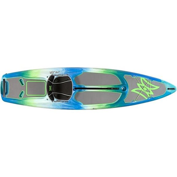 sit on kayak and paddleboard