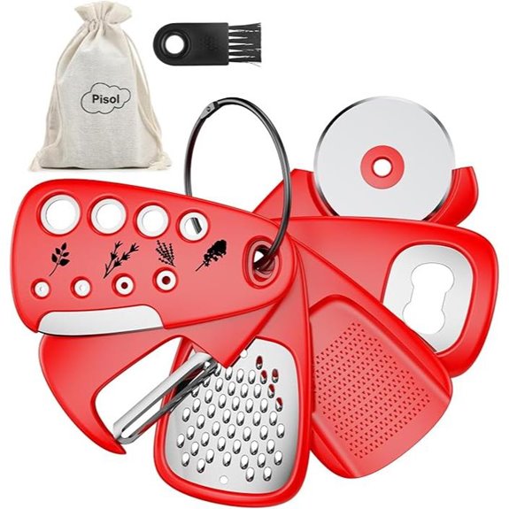 six piece kitchen gadget set