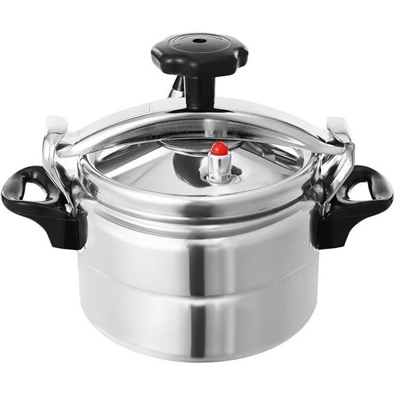 small aluminum pressure cooker