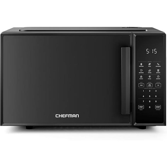 small microwave with presets