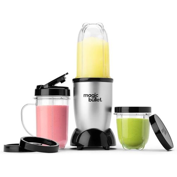 small silver blender set