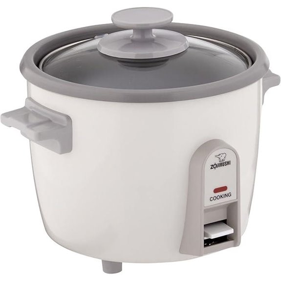 small white rice cooker