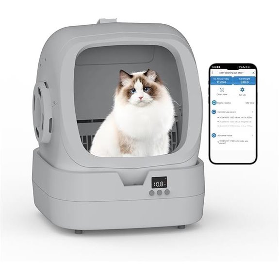 smart automated litter box