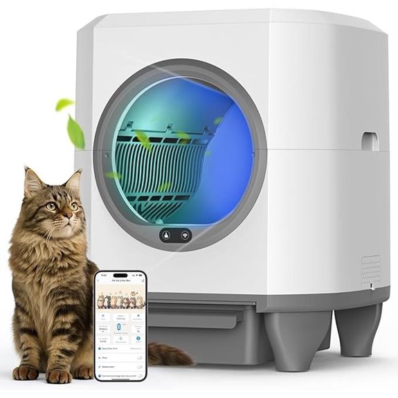 smart automatic litter box