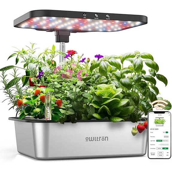 smart hydroponic garden app
