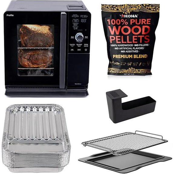 smart pellet smoker bundle