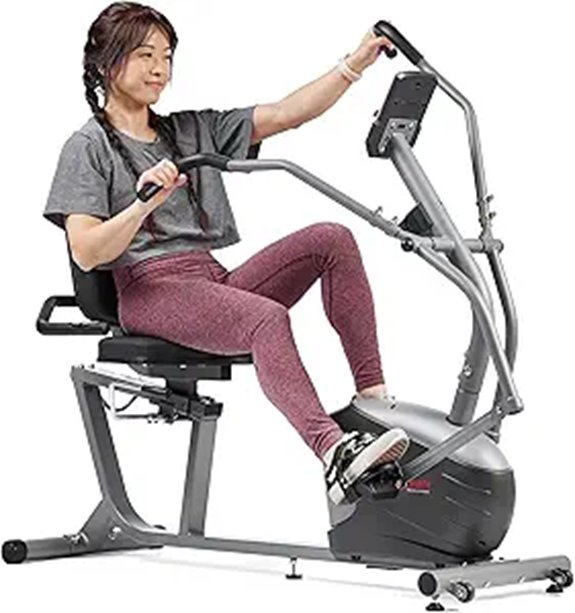 smart recumbent exercise bike