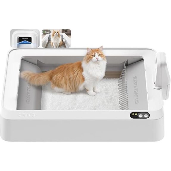 PETKIT Self-Cleaning Cat Litter Box with AI Camera
