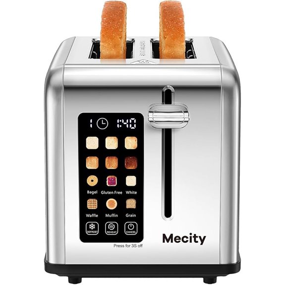 smart touch screen toaster