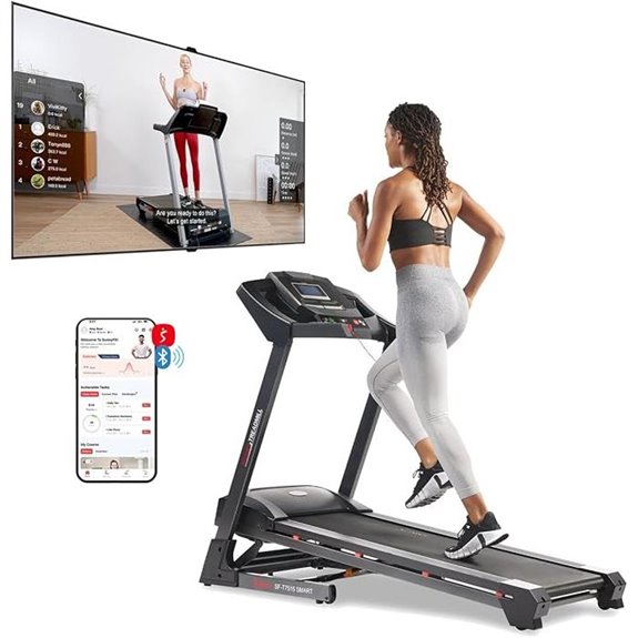 smart treadmill with auto incline